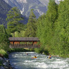 Kayaking in the rosanna river