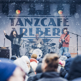 Tanzcafé Arlberg Music Festival Band beim Tanzcafé Arlberg Music Festival